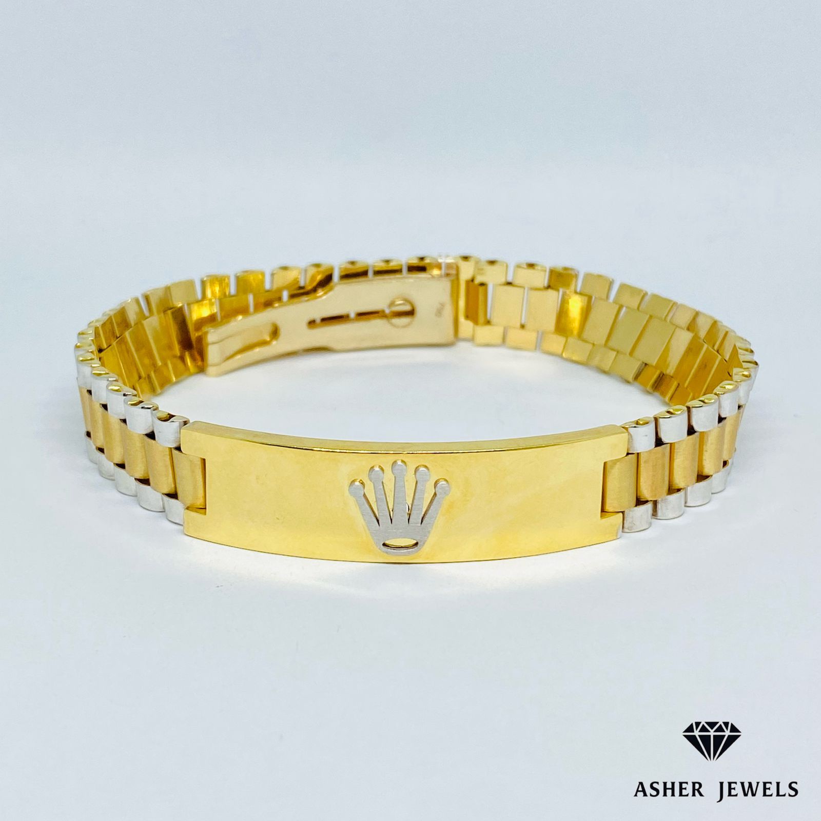 Two tone Rolex Bracelet Size 9.5